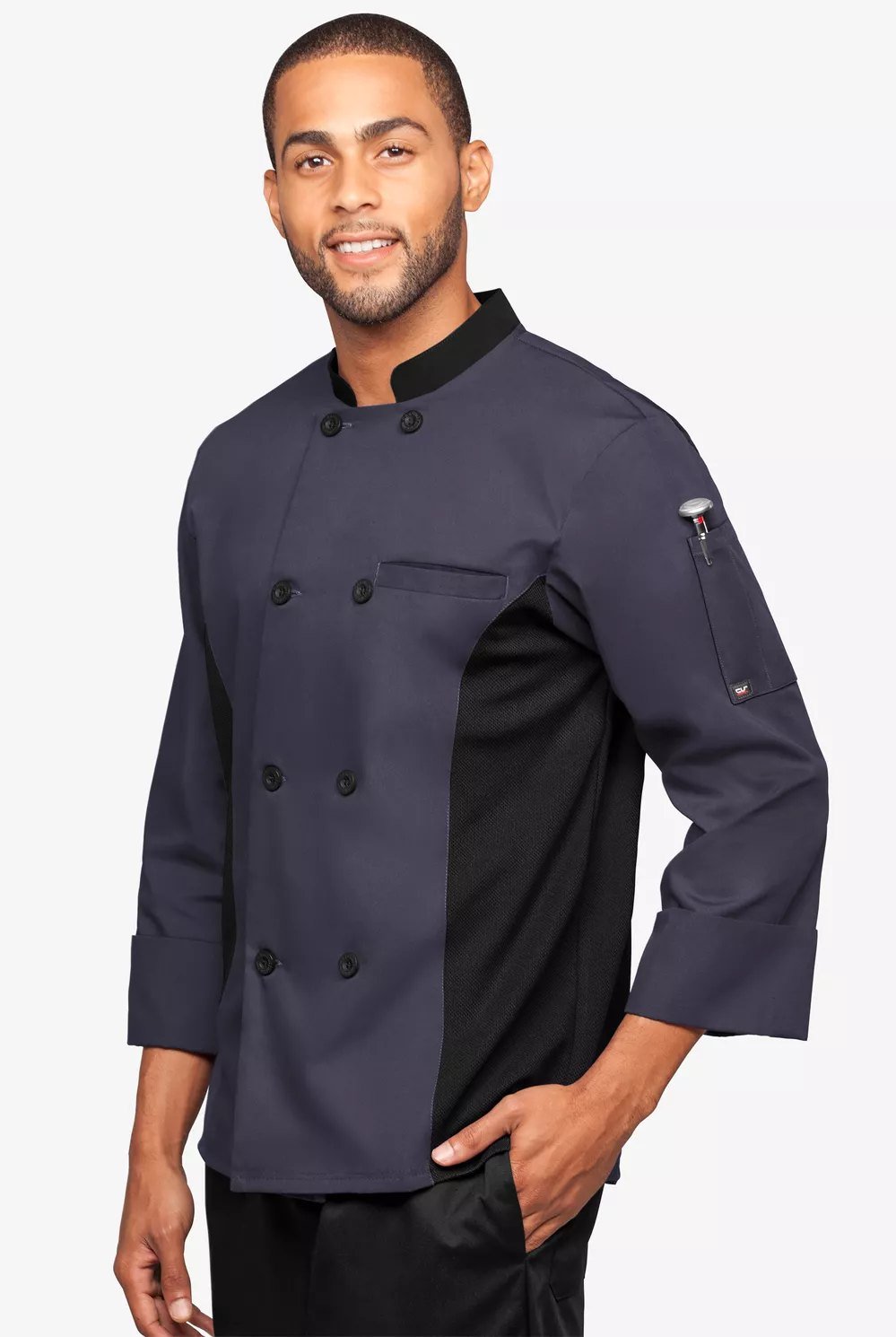 Chaqueta ligera manga 3/4 con malla