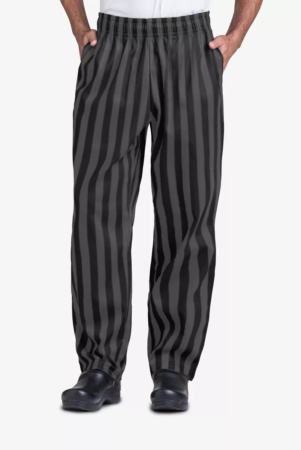 Pantalón baggy estampado para hombre – rayas anchas