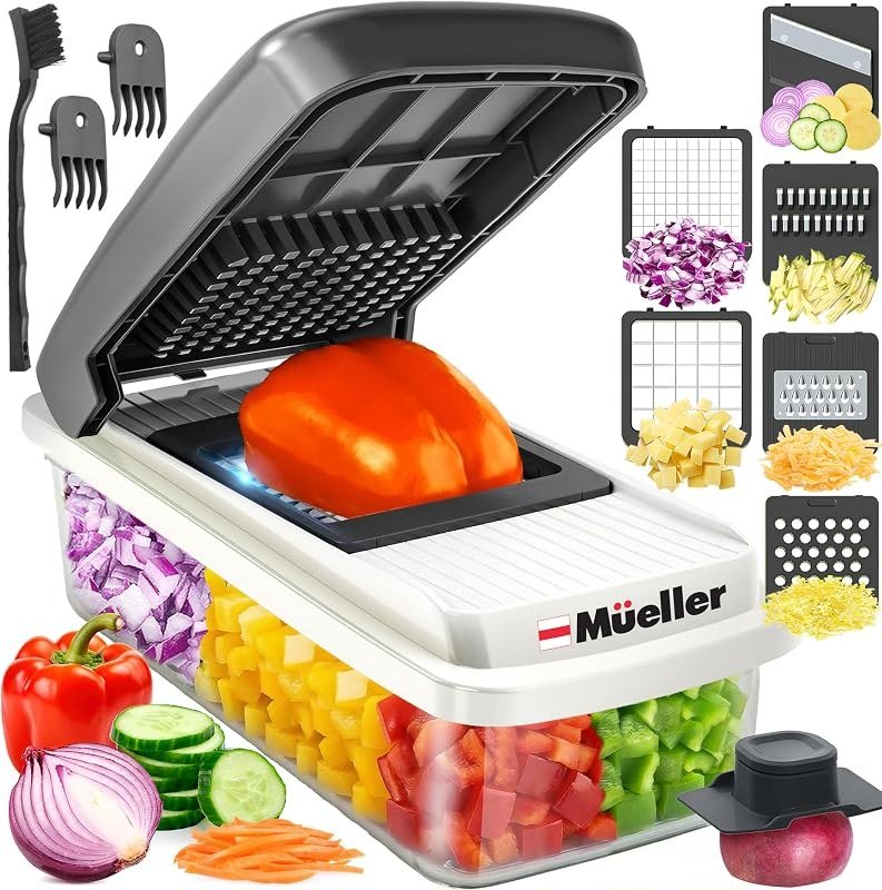 Mandolina y cortador de verduras Mueller