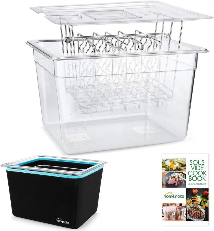 Kit de recipiente sous vide homenote 12 qt
