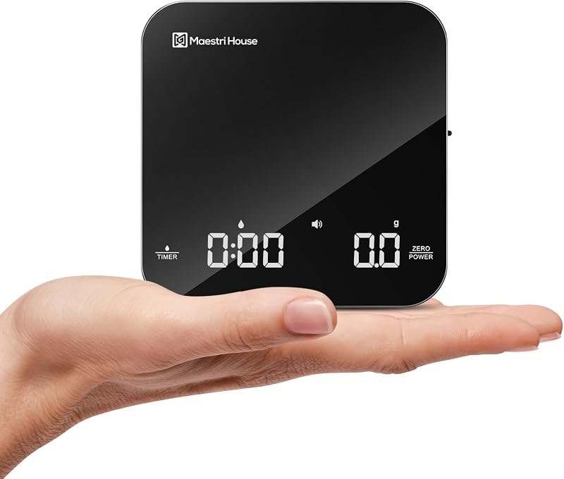 Báscula para café con temporizador Maestri House