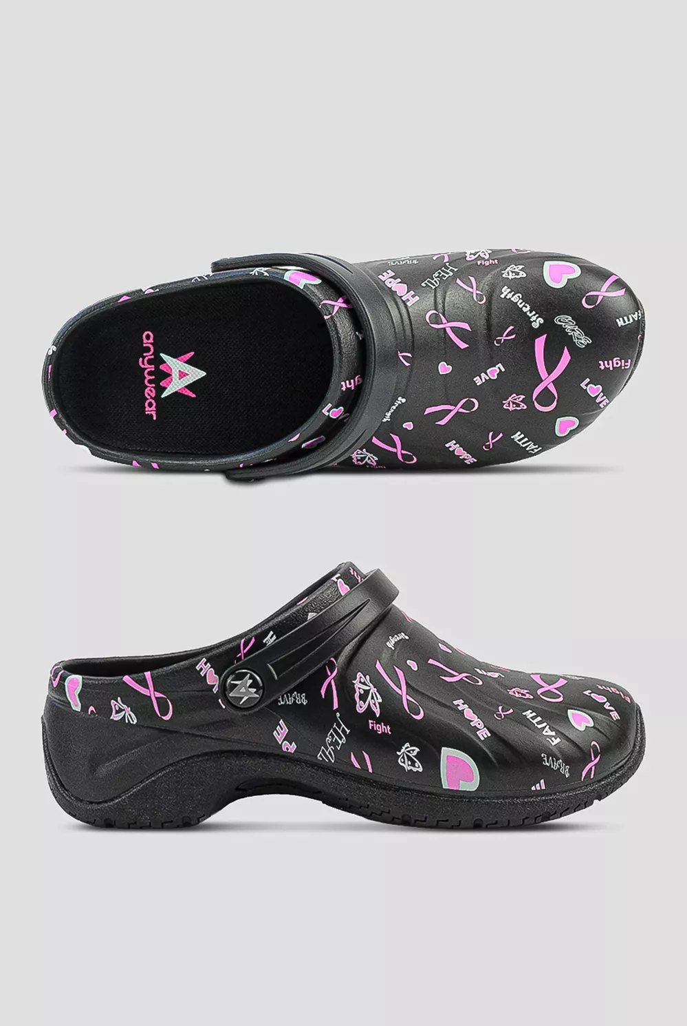Zuecos para mujer Anywear Zone – Faith & Strength