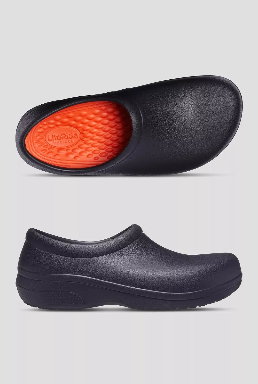 Zueco sin cordones unisex Crocs™ Professional On The Clock LiteRide